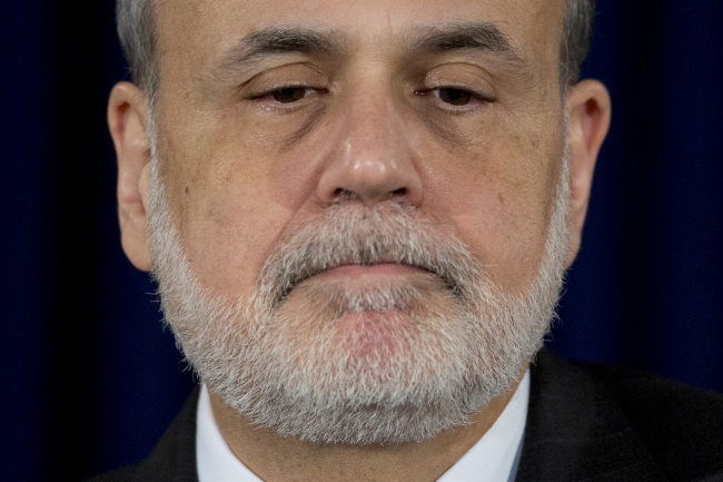 Ben Bernanke. (Bloomberg)