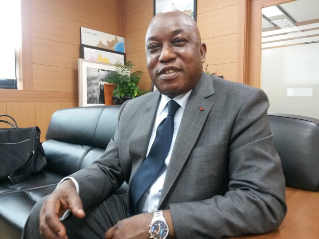 Ivorian Ambassador Sylvestre Bile