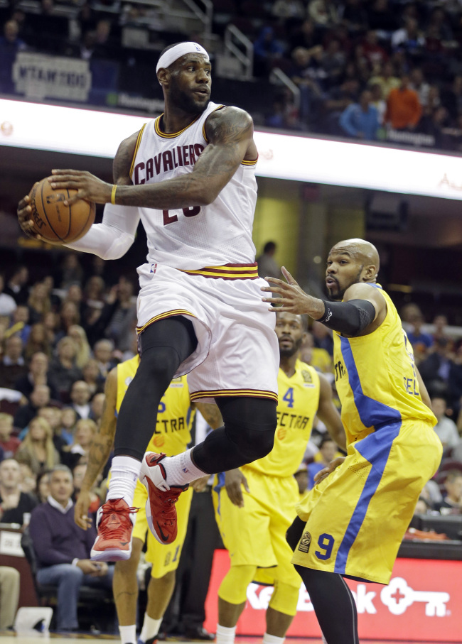 Cleveland Cavaliers forward LeBron James (AP-Yonhap)