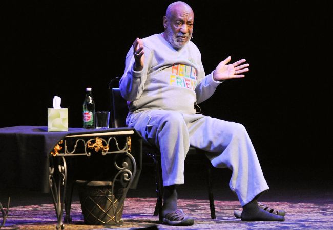 Actor Bill Cosby performs at King Center for The Performing Arts on Friday in Melbourne, Florida. (AFP-Yonhap)