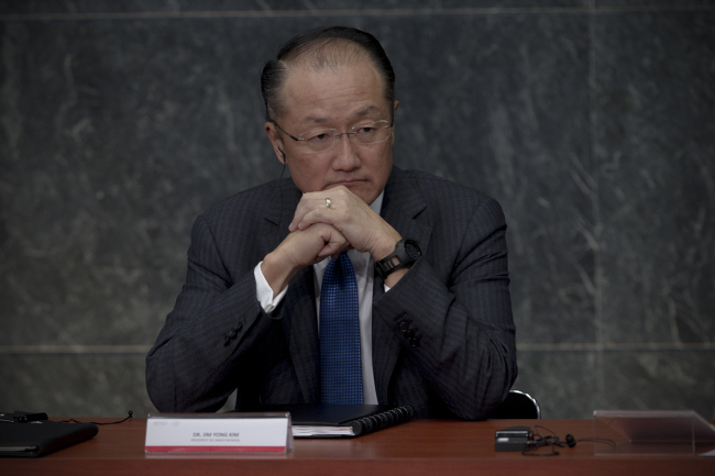 World Bank President Jim Yong Kim. (Xinhua-Yonhap)