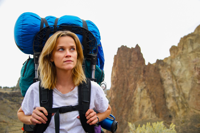 Reese Witherspoon as Cheryl Strayed in “Wild.” (Fox Searchlight/TNS)