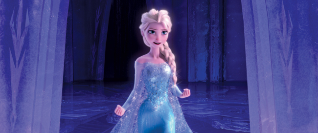 A scene from Frozen