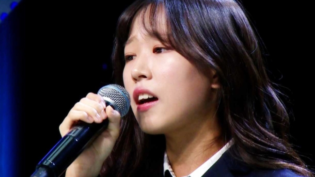 A screen capture of “K-pop Star 4” contestant Nam So-hyun. (SBS)
