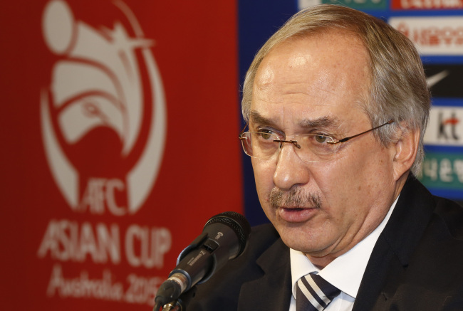 Korea head coach Uli Stielike. (Yonhap)