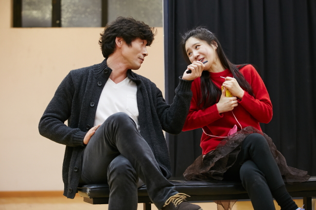 Cast members rehearse for “Melodrama.” (Seoul Arts Center)