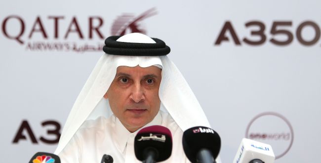 Qatar Airways CEO Akbar Al Baker. (AFP-Yonhap)