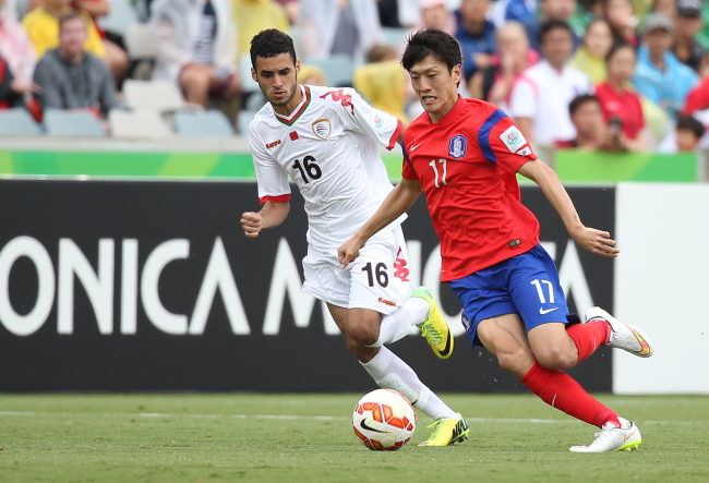 Korean midfielder Lee Chung-yong. (Yonhap)