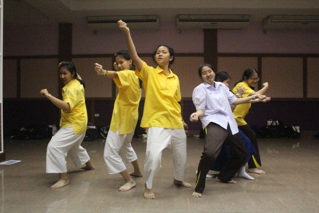 Children rehearse during a previous Unpuzzled Theatre Company project. (Jamie Oliver-Jones)