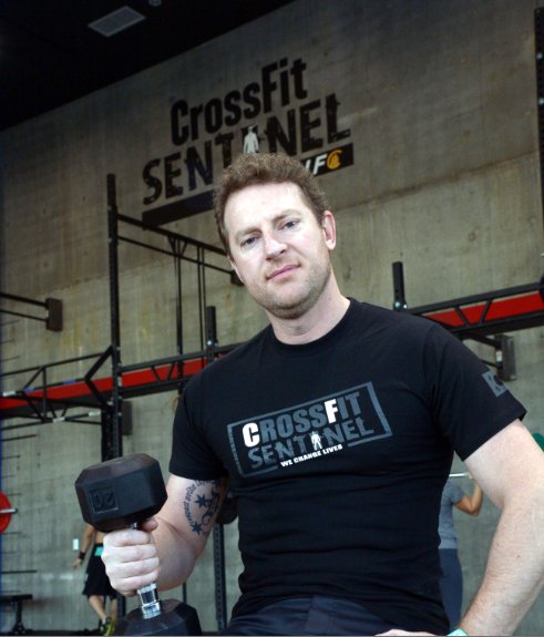 Lachlan Winner, cofounder and co-owner of Reebok CrossFit Sentinel. (Chung Hee-cho/The Korea Herald)