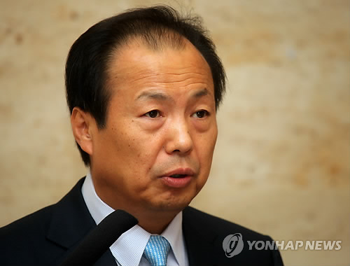 Shin Jong-kyun, the president of Samsung Electronics` mobile buisness unit. (Yonhap)