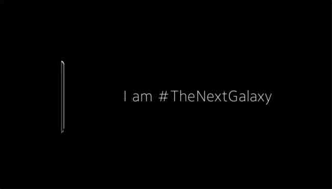 A teaser image for Samsung’s new Galaxy S6. (Samsung Electronics)