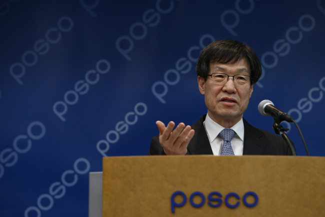 POSCO chairman Kwon Oh-joon. (Bloomberg)