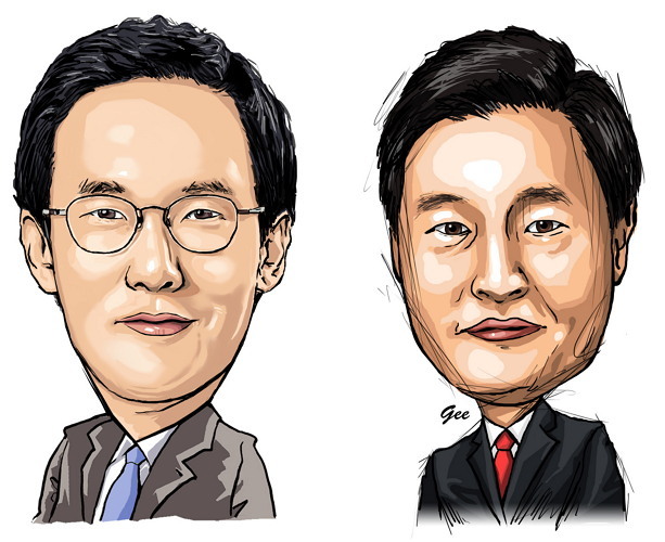 From left: Hankook Tire president Cho Hyun-bum, Worldwide president Cho Hyun-sik