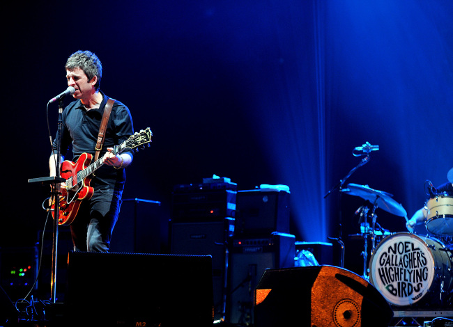 Noel Gallagher’s High Flying Birds performs at the Sheraton Grande Walkerhill in Seoul on Friday. (Nine Entertainment)