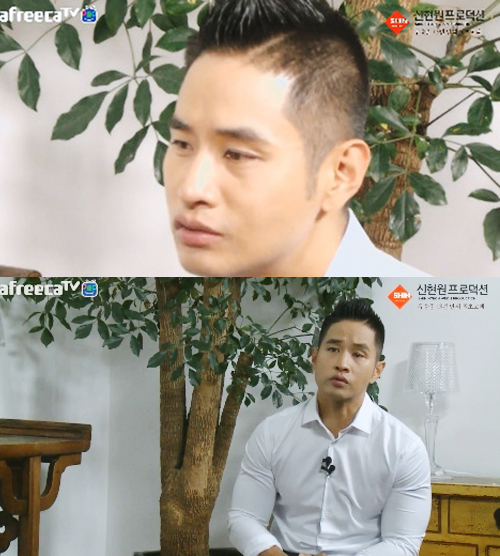 Korean singer-actor Yoo Seung-jun gave his first in-depth interview about his military controversies on Tuesday evening, which was broadcast live from Hong Kong. (AfreecaTV)