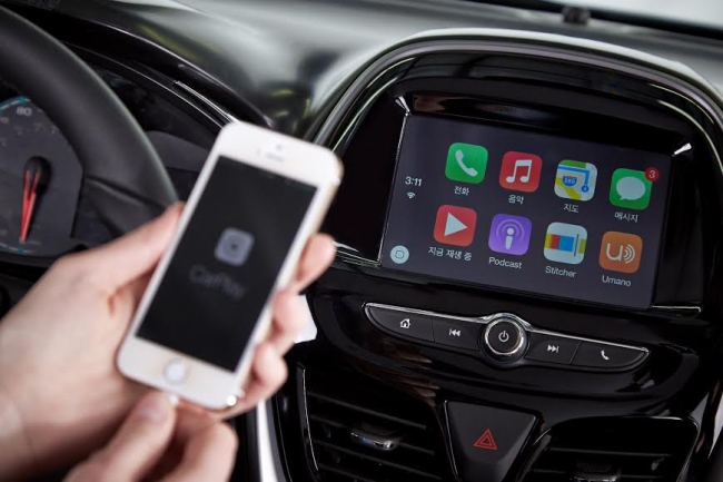 GM Korea’s Apple CarPlay (GM Korea)