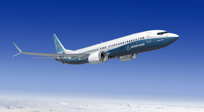 A Boeing 737 MAX Boeing website