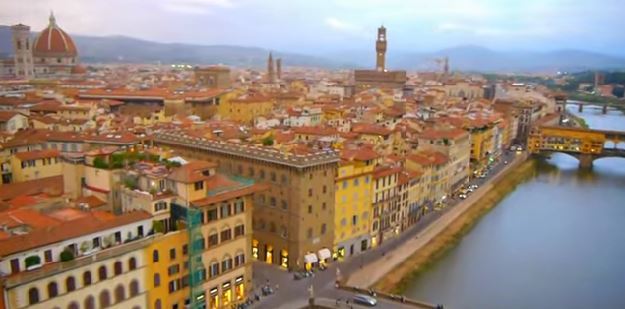 Aerial shots of Firenze, Italy, taken by professional “helicam” operator Kim Dong-jin (AceHelicam)