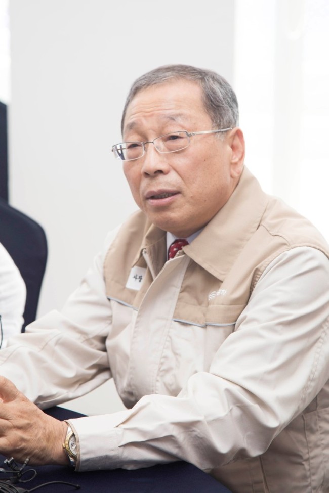 Ssangyong Motor CEO Choi Johng-sik