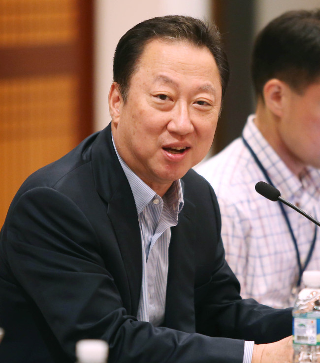 KCCI chairman Park Yong-maan (KCCI)