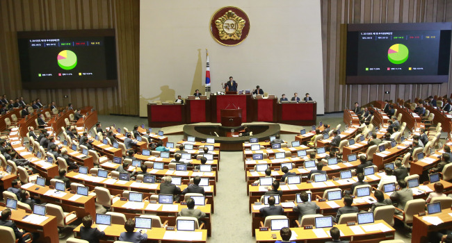 The National Assembly. (Yonhap)
