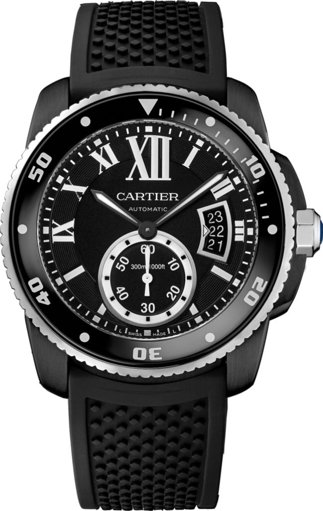 Calibre De Cartier Carbon Diver Watch. Cartier