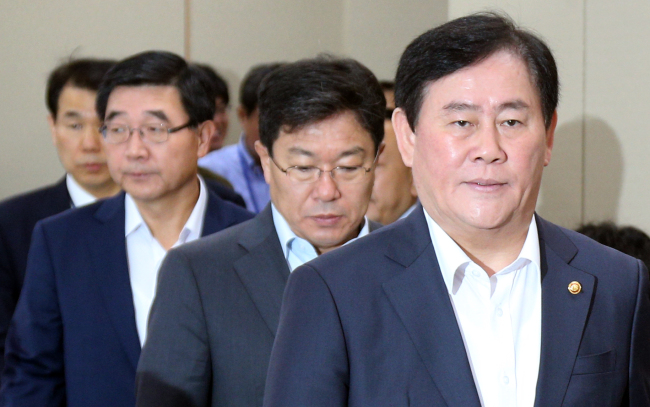 Deputy Prime Minister and Finance Minister Choi Kyung-hwan. Yonhap