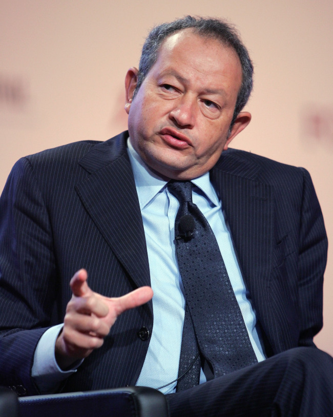 Naguib Sawiris, chairman of Orascom Telecom Media and Technology.    Bloomberg