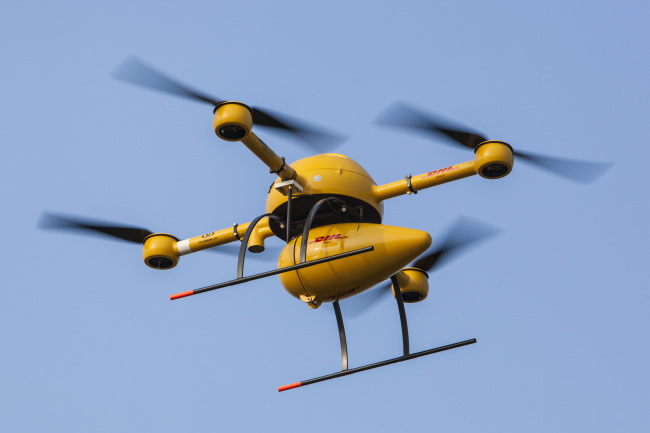 DHL’s Parcelcopter 2.0, the world’s first delivery drone