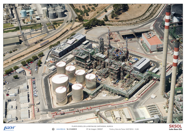 ILBOC`s new lube base oil production plant in Cartagena, Spain (SK Innovation)