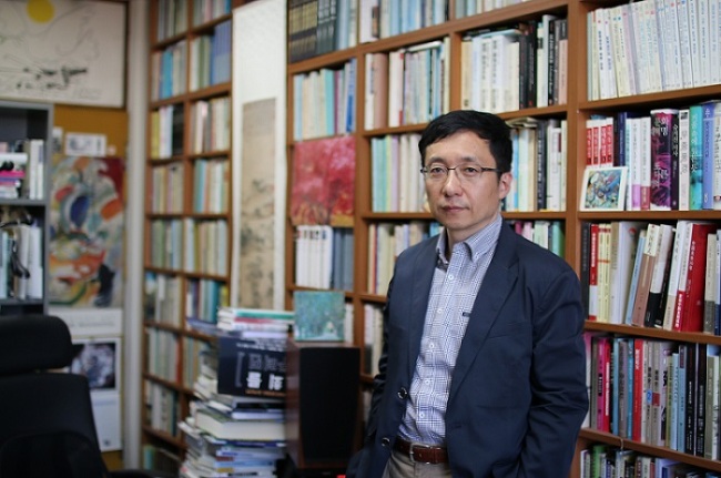 Professor Baek Seung-wook (Song Sang-ho/The Korea Herald)