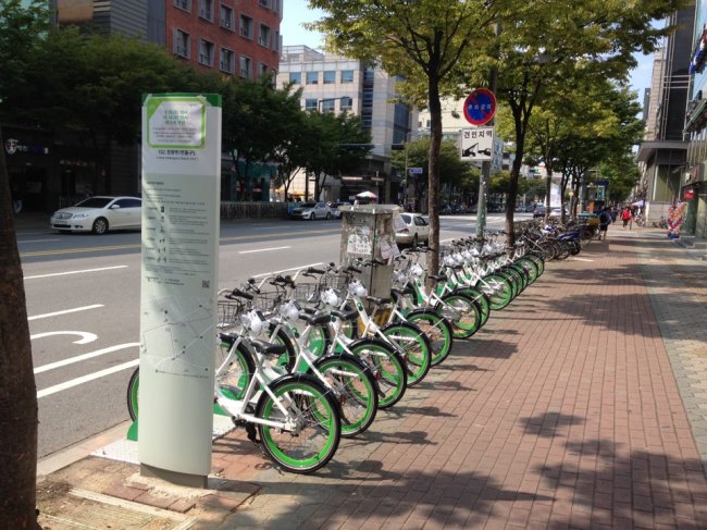 Seoul City’s new bike