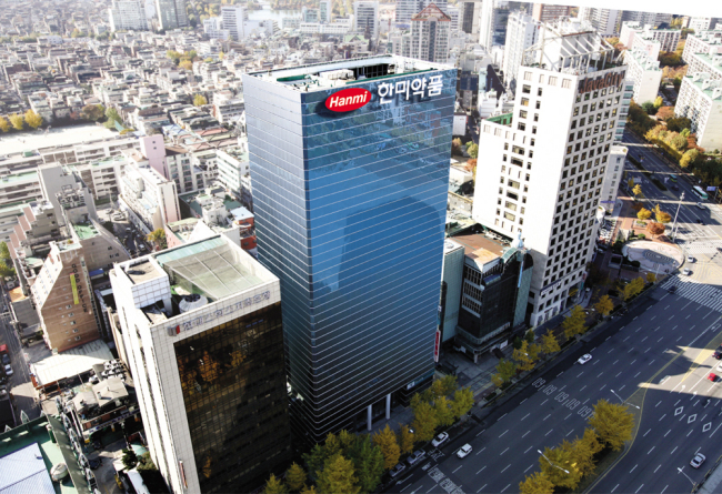 The Hanmi Pharmaceutical headquarters in Seoul. (Hanmi)