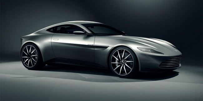 Aston Martin DB10, as known as the Bond Car in the film, 