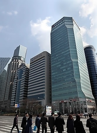 The financial district of Yeouido in Seoul (Yonhap)