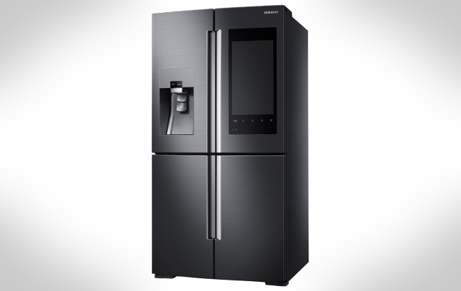 Samsung's smart refrigerator                                                            (Samsung Electronics)