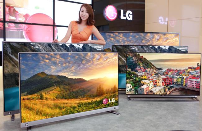 LG Electronics' UHD TVs