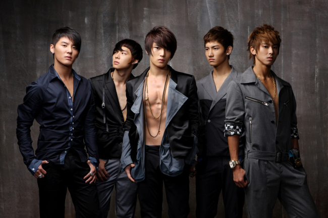 The original five members of TVXQ. (SM Entertainment)
