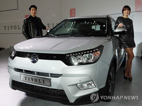 Ssangyong’s Tivoli compact SUV (Yonhap)