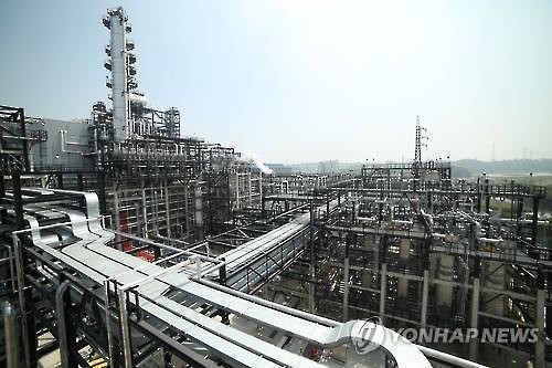 Petrochemical plant in Ulsan, Korea (Yonhap)