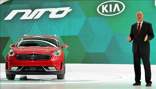 Kia Motors’ latest hybrid SUV Niro (Yonhap)