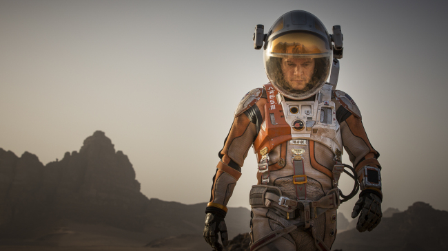 Scene from Ridley Scott’s “The Martian” (Korean Film Council)