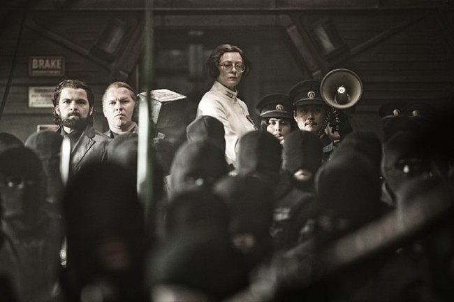 Tilda Swinton in 'Snowpiercer' (CJ Entertainment)