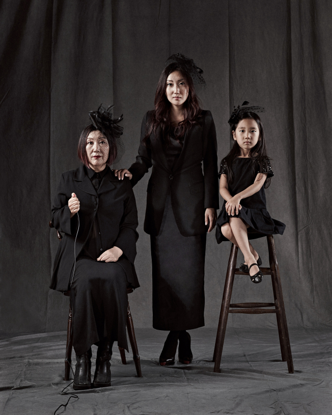 “Three Generations” by J. Ahn (Courtesy of the artist)