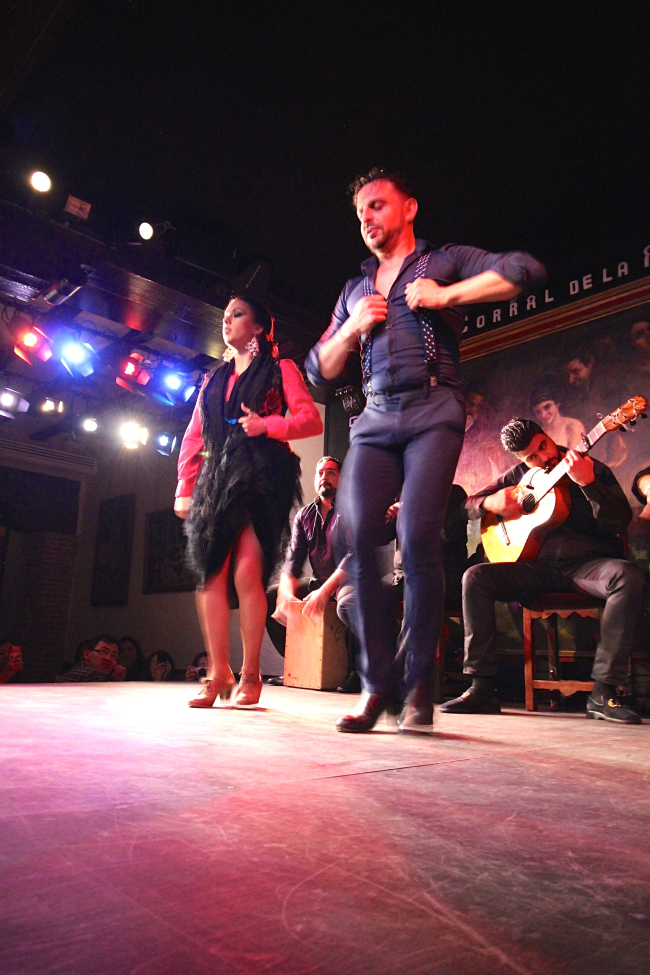 A scene from the internationally renowned Corral de la Morería flamenco show. (Julie Jackson/The Korea Herald)