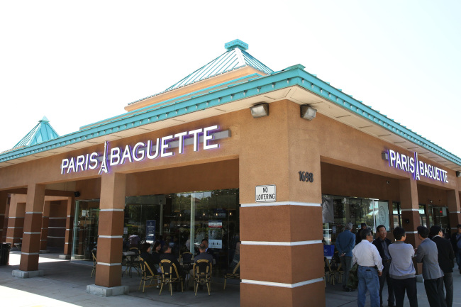 The newly-opened Paris Baguette store in San Jose, California (SPC Group)