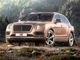 Bentley’s first SUV Bentayga, a vehicle deisgned by Lee