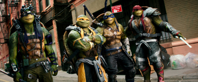 A still from “Teenage Mutant Ninja Turtles: Out of the Shadows” (Paramount Pictures)