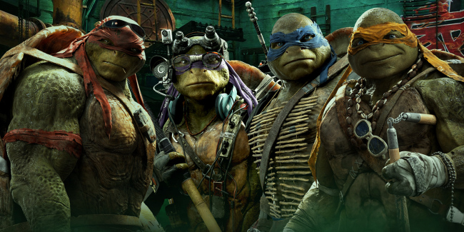 A still from “Teenage Mutant Ninja Turtles: Out of the Shadows” (Paramount Pictures)